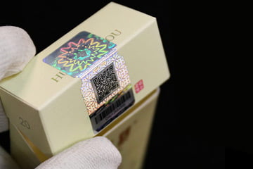 High security holographic tax stamps to protect government tax revenues and fees
