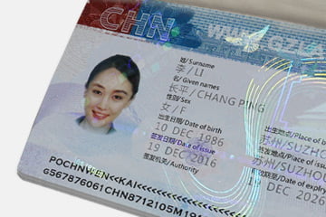 security holographic laminates for national ids and travel documents