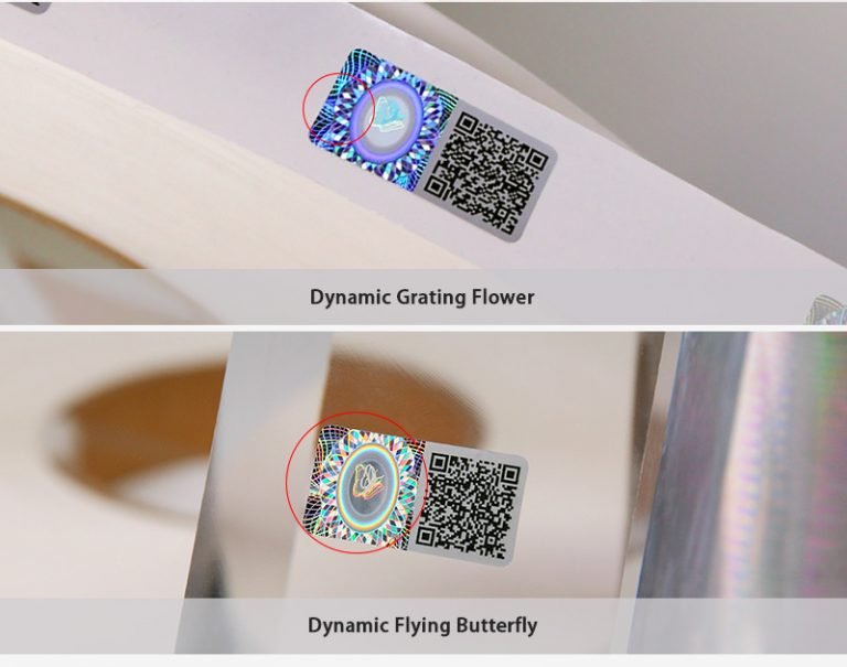 Scratch QR Hologram Sticker SZIMAGETECH