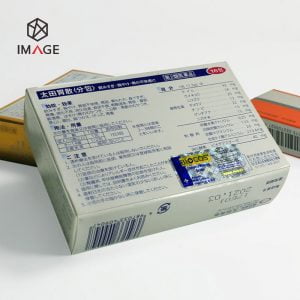 rectangular hologram sticker for pharma box