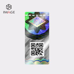 20X43.5mm Hologram Cigarette Tax Stamp