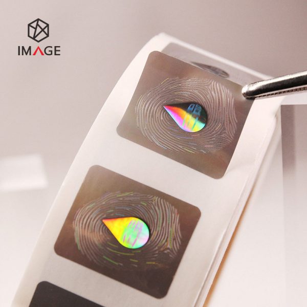 3d lens holographic sticker in roll