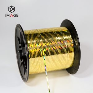 3mm gold holographic tear tape