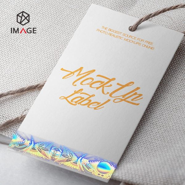 9mm holographic foil strip for hang tag products