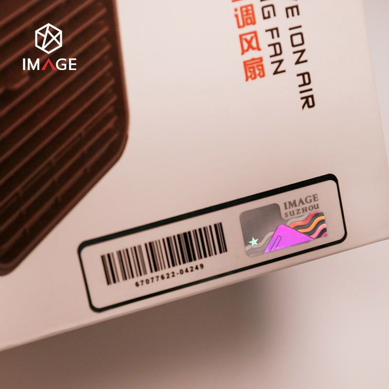 attractive hologram security barcode labels
