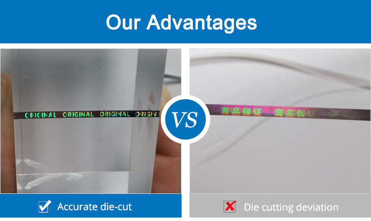 compared with ordinary tear tape, advantages of hologram tear tape (1)