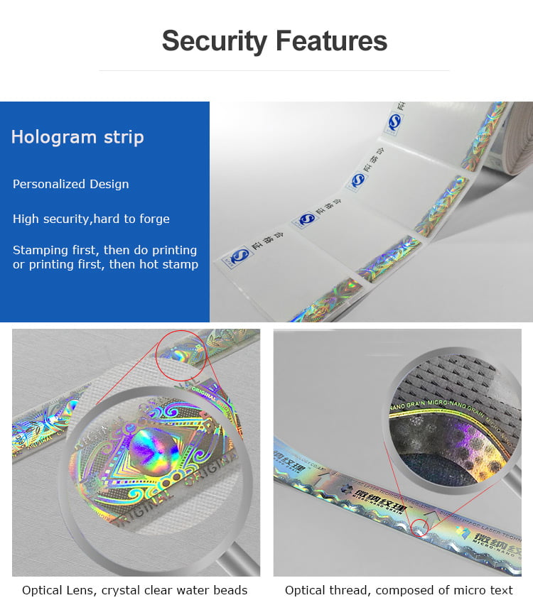 security features of hologram foil strip (2)