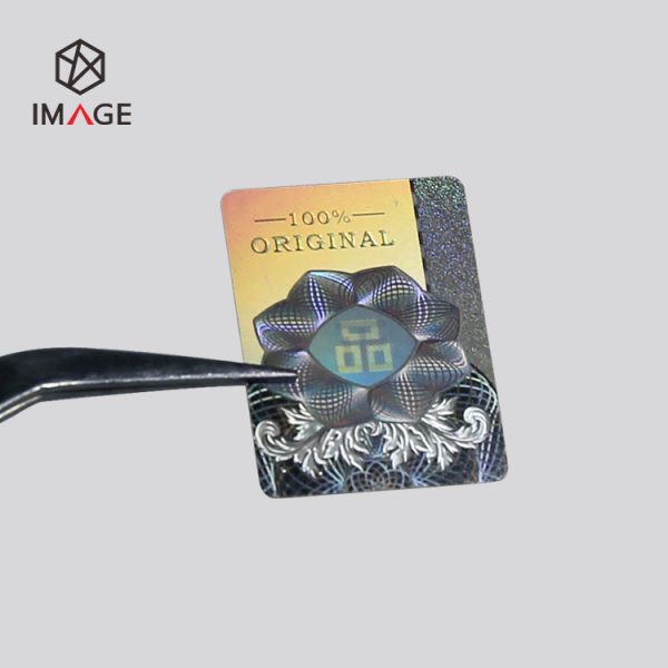 security hologram void sticker, contains the word of 100% ORIGINA