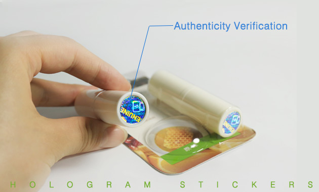 hologram labels for products verification