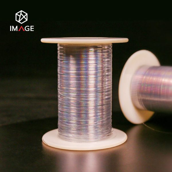 0.7mm security thread with hologram logo