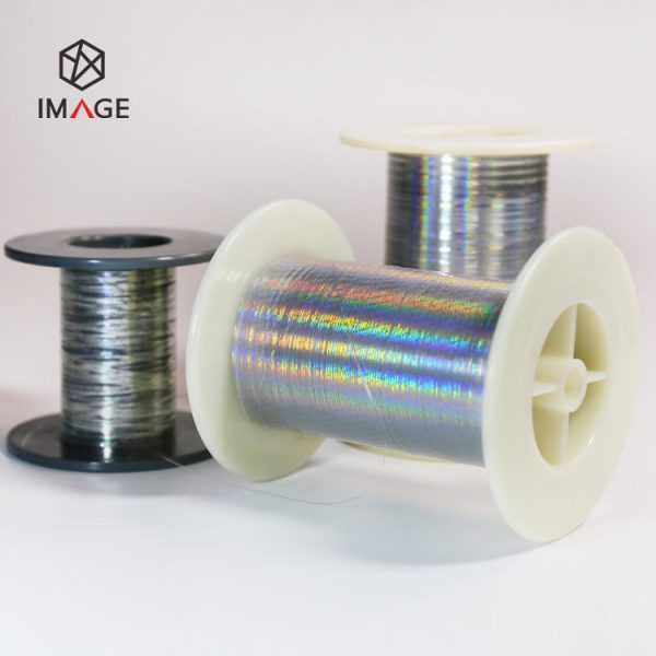 1mm holographic security thread for woven label