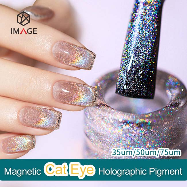 Holographic Nail Powder with Sparkling Effect - SZIMAGETECH