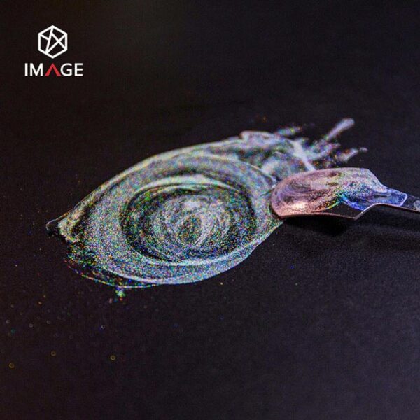 add holographic pigment into printing ink