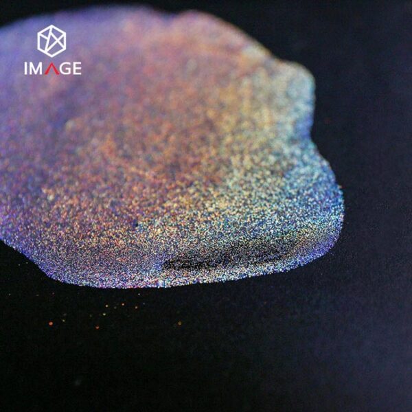 fine holographic pigment with 2um thickness