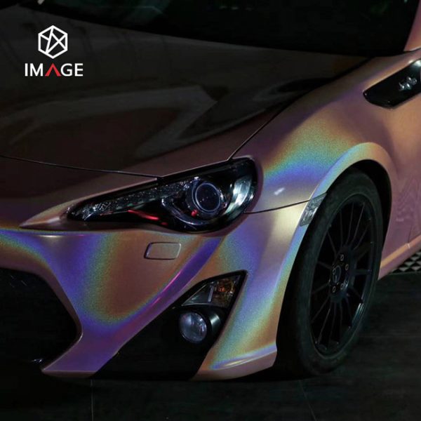 high brightness magnetic holographic powder for car coating spraying