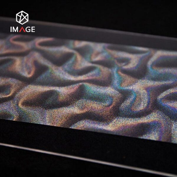holographic powder for printing plate