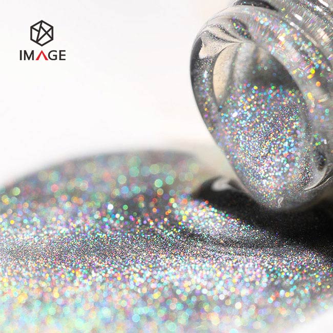ultra-fine holographic magnet pigment