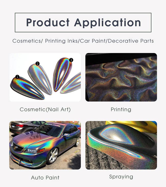 ultral-fine holographic pigment industry application
