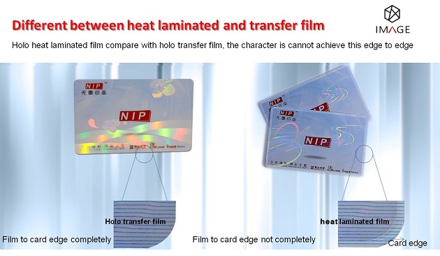 difference between heat transfer film and patch laminate