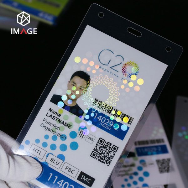 hologram heat lamination pouches for 2018 Buenos Aires Youth Olympic Games