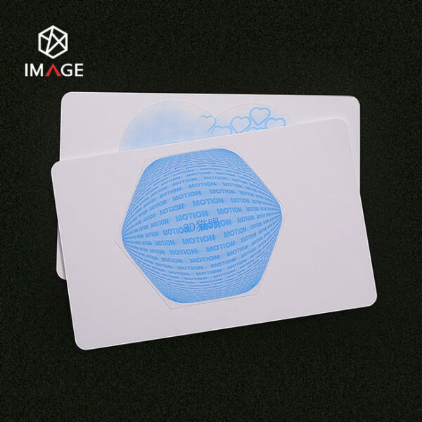 3d micro lens optical motion sticker with floating and sinking dynamic effefct