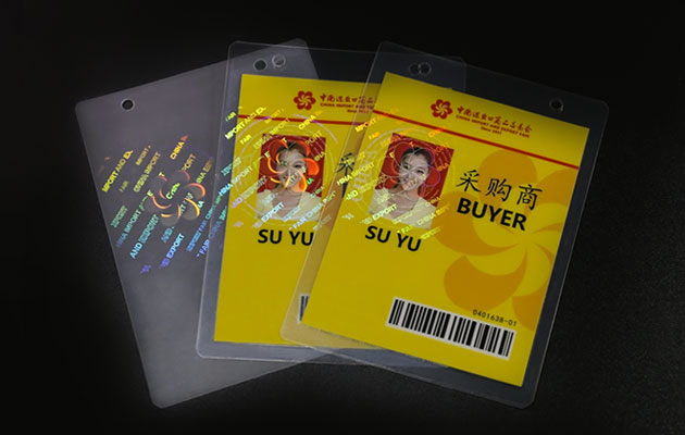 holographic laminating pouches with anti-counterfeiting features and attractive appearance