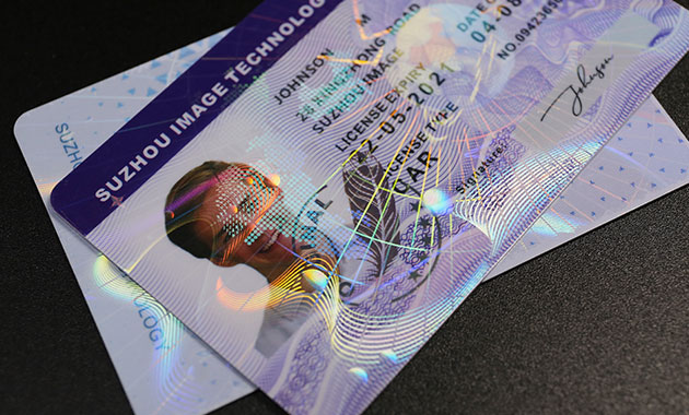 hologram transfer film for id card protection