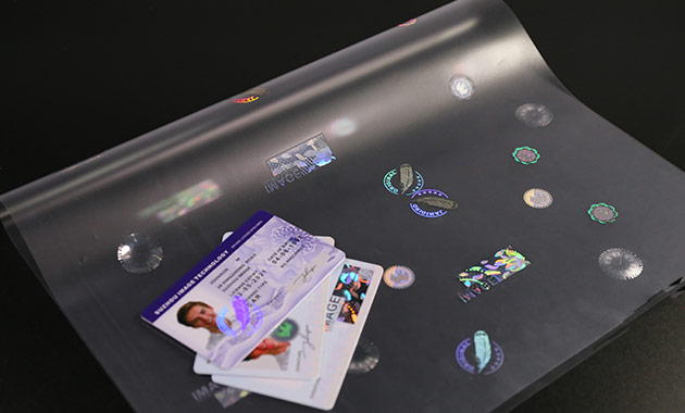 the embedded laminate film with customized layouts
