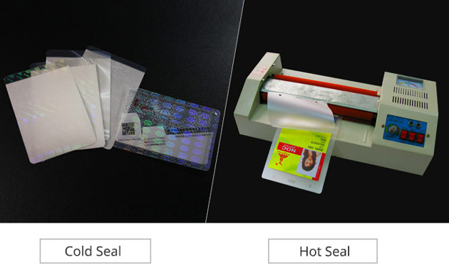 difference between cold seal and heat seal laminate pouches