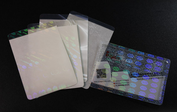 Three-layer cold laminating pouches, manual lamination