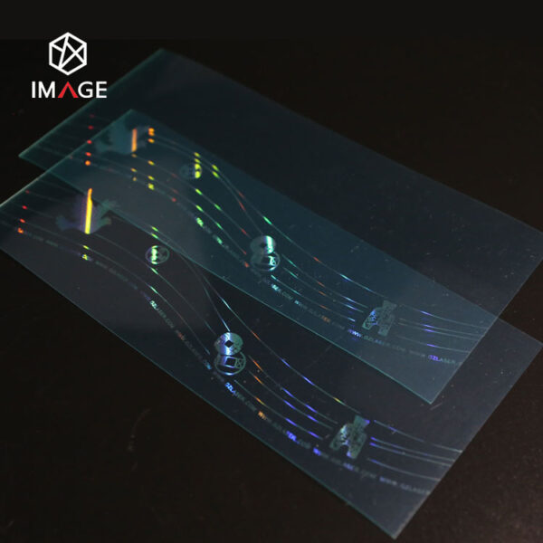 transparent wallpaper hologram foil with good printability