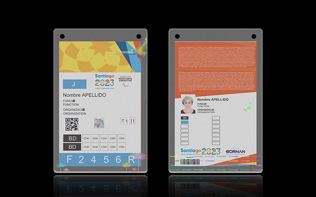 IMAGE holographic laminating pouches solutions for the 19th Pan American Games