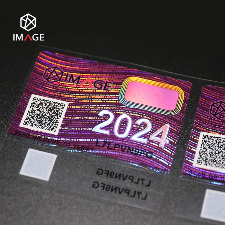 holographic vehicle inspection label for mechanical test