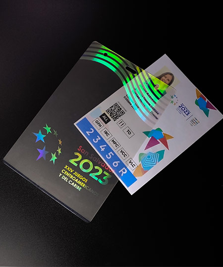 ID Card Laminate Pouches for large sports events