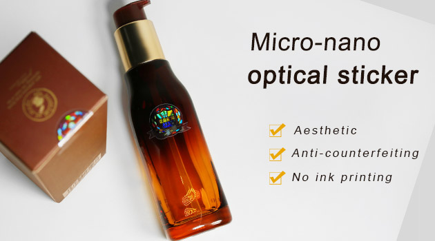 micro-nano optical hologram sticker