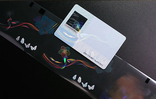 staff ID cards for different occupations with anti-counterfeiting features