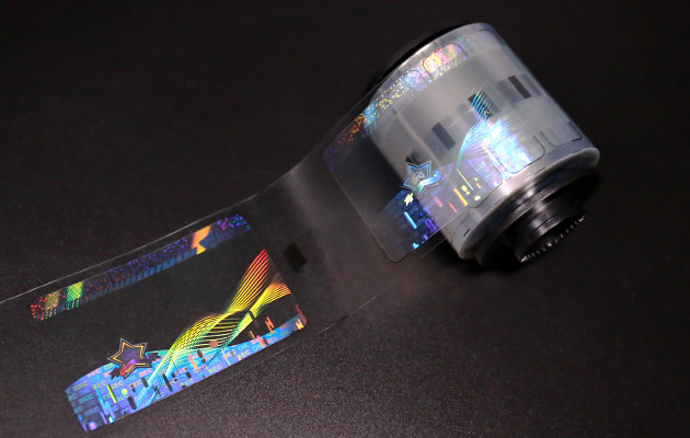 durable holographic patch laminate with high security elements