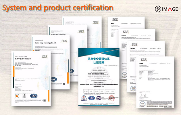 IMAGE product quality and security system and product certification
