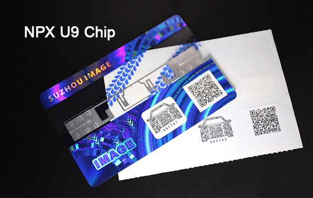 RFID windshield tags with NPX U9 chip and fragile antenna design