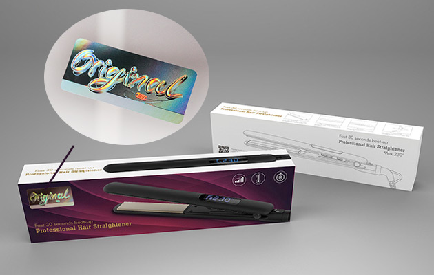 security labels for brand packaging application, combat counterfeiting