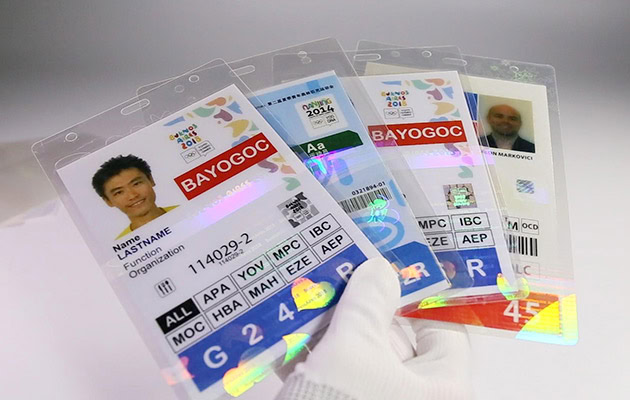 IMAGE optical laminate pouches for some major sports events and large meeting venues