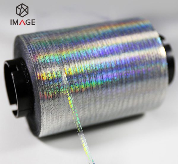 holographic high quality de-metalized tear tape