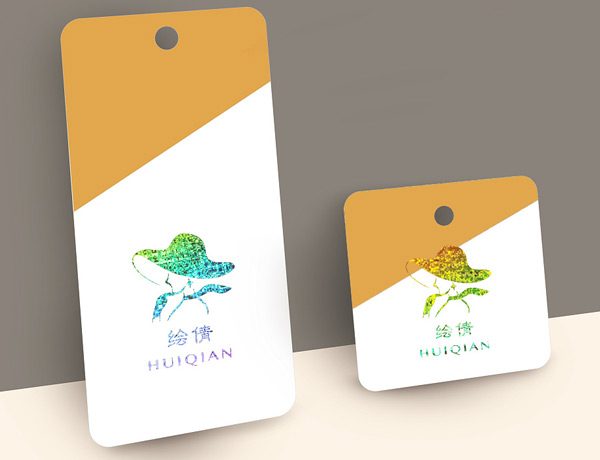 hot stamping hologram process for paper hang tags